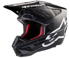 Alpinestars SM5 Corp Motocross Helm schwarz