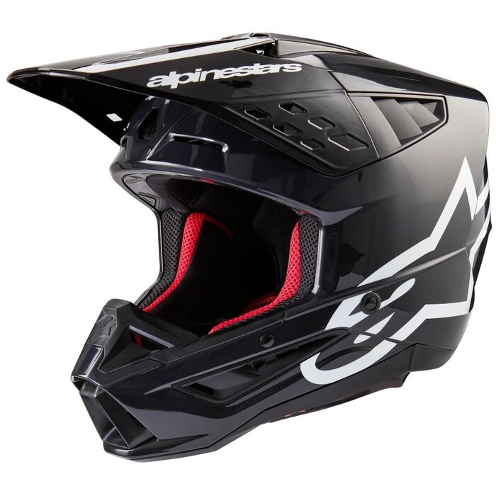 Alpinestars SM5 Corp Motocross Helm schwarz