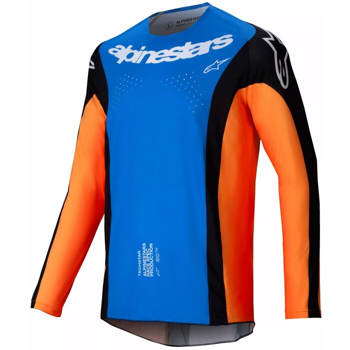 Alpinestars Jersey Techstar Melt orange blau