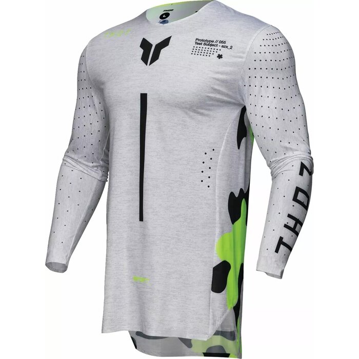 Thor Jersey Sportmode Riot schwarz grau weiss