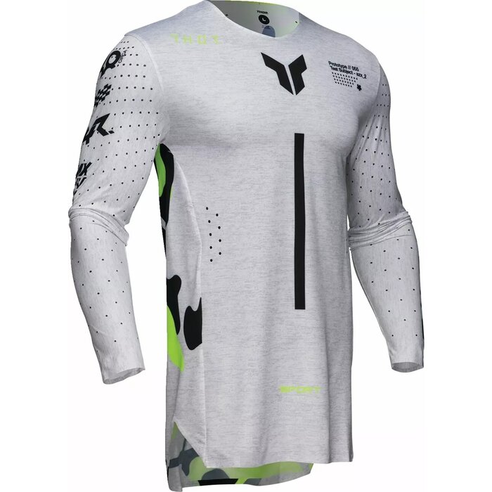 Thor Jersey Sportmode Riot schwarz grau weiss