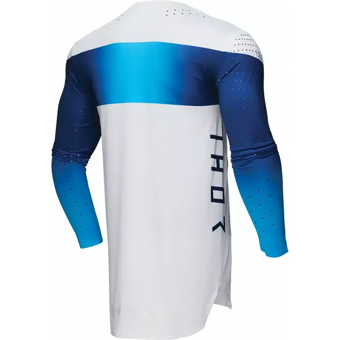 Thor Jersey Sportmode Strike blau weiss