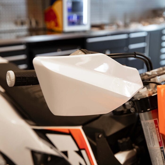 AWorkx Handschützer - Handguards weiss KTM Husqvarna GASGAS