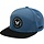 Badge Kappe Cap blau schwarz
