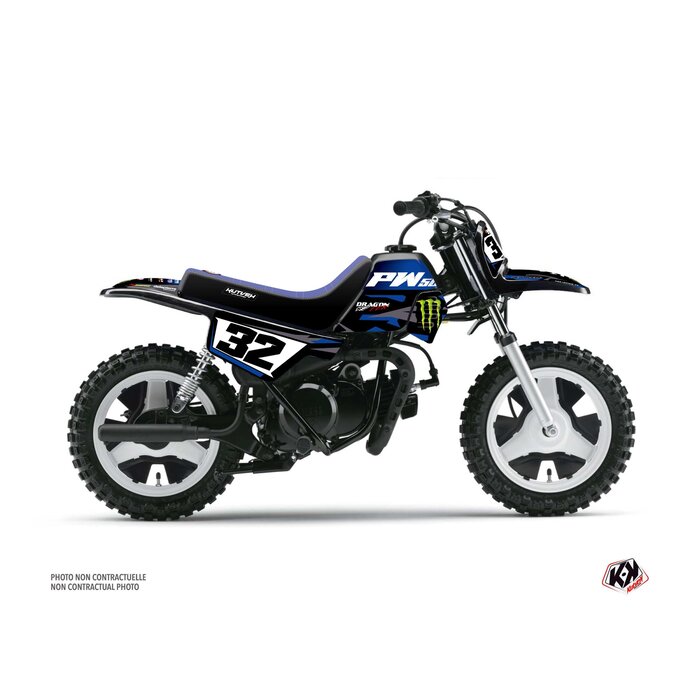 Kutvek Yamaha PW50 Replica Motocross Grafik-Kit Milko Potisek K24