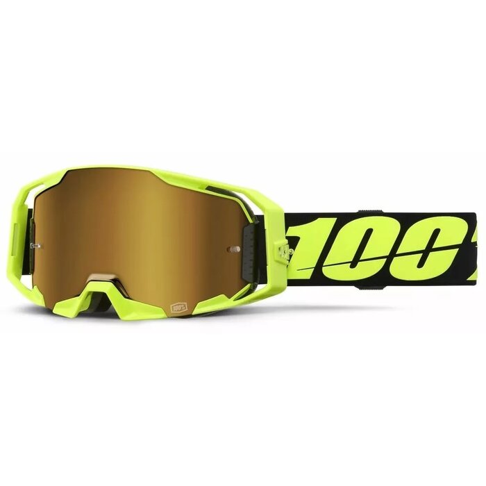 100 % Armatic MX Brille Neon Gelb