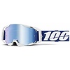 100 % Armatic MX Brille weiss blau