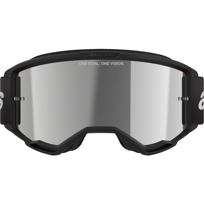 Alpinestars Vision 3 Wordmark - MX Morocross Brille schwarz