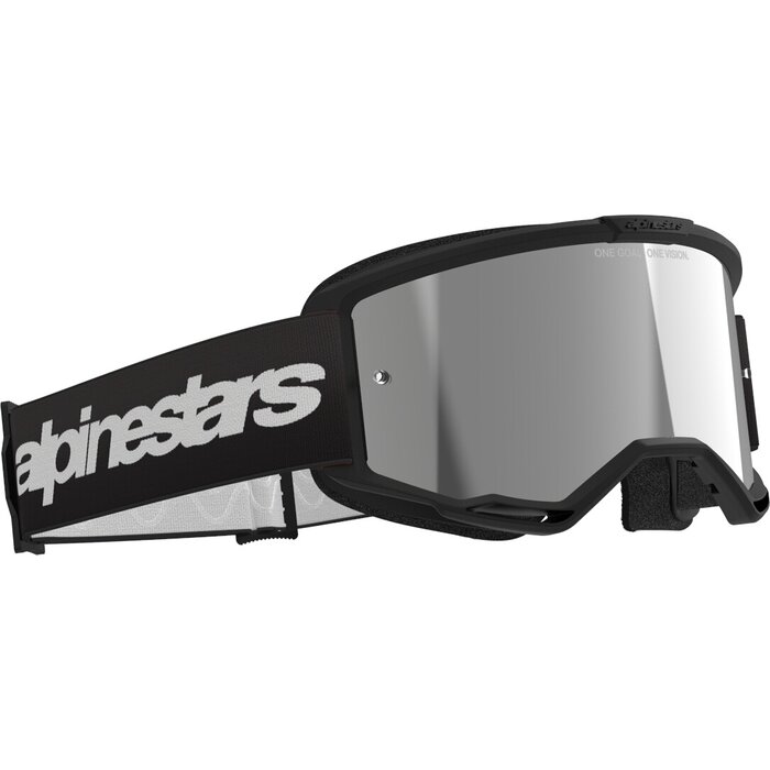 Alpinestars Vision 3 Wordmark - MX Morocross Brille schwarz