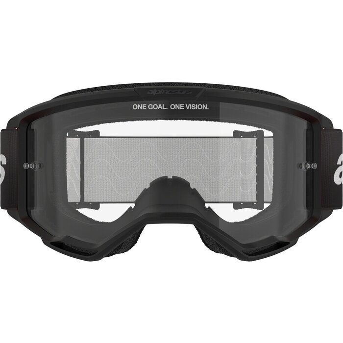 Alpinestars Vision 3 Wordmark - MX Morocross Brille schwarz