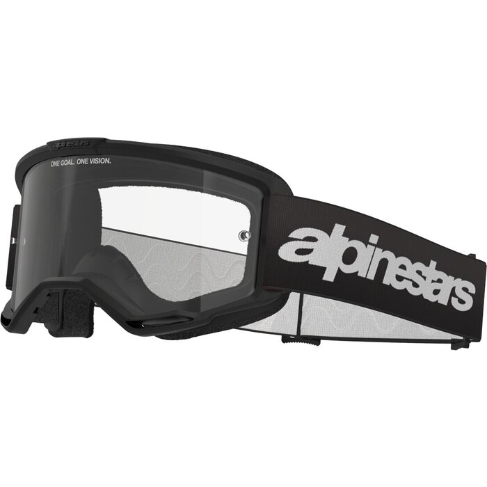 Alpinestars Vision 3 Wordmark - MX Morocross Brille schwarz
