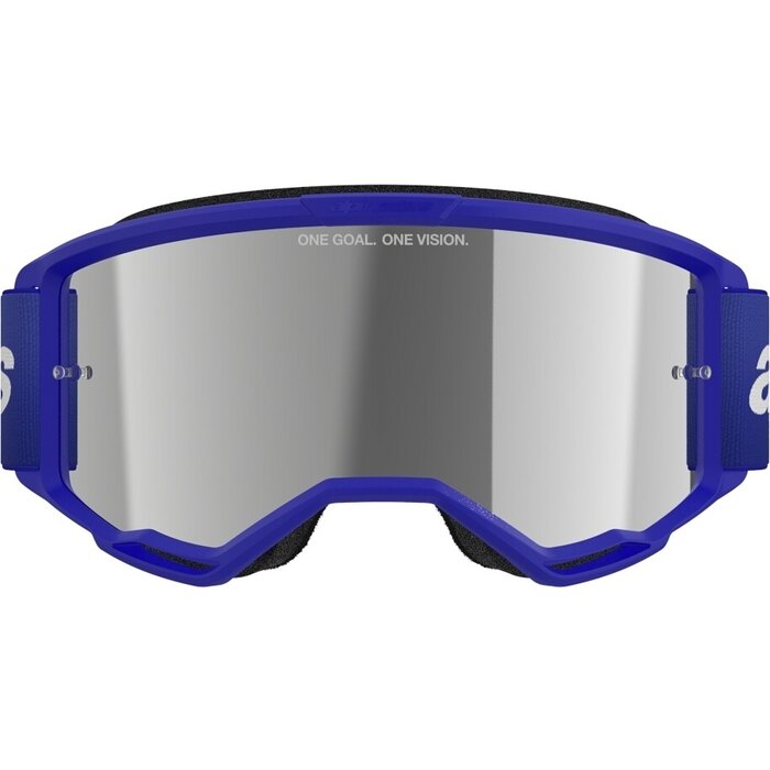 Alpinestars Vision 3 Wordmark - MX Morocross Brille blau