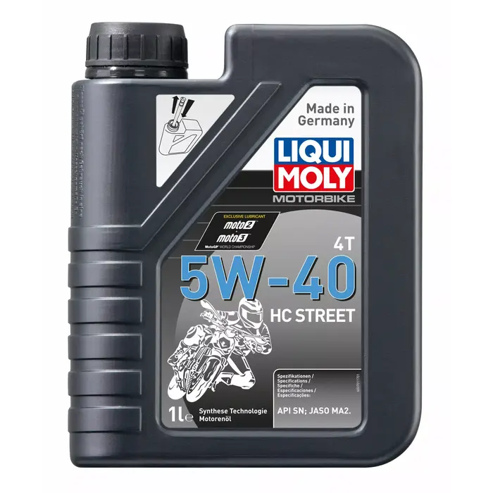 Liqui Moly Motorbike Motoröl 4T 5W-40 HC Street