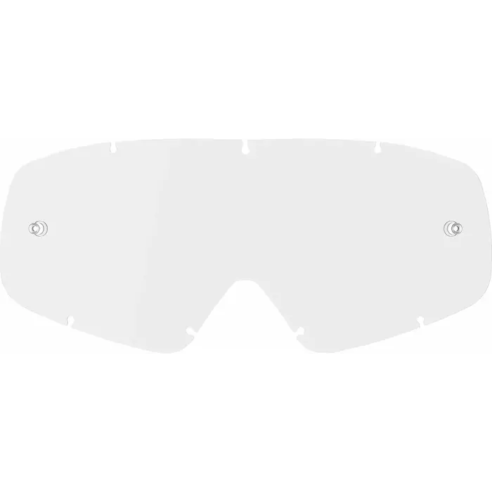 Alpinestars Vision Youth Kinder - Jugend MX Brillenglas Lens clear