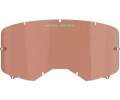 Alpinestars Vision 3 / 5 / 8 MX Brillenglas Lens rot