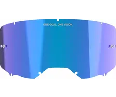 Alpinestars Vision 3 / 5 / 8 MX Brillenglas Lens mirror blau