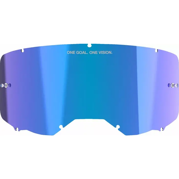 Alpinestars Vision 3 / 5 / 8 MX Brillenglas Lens mirror blau