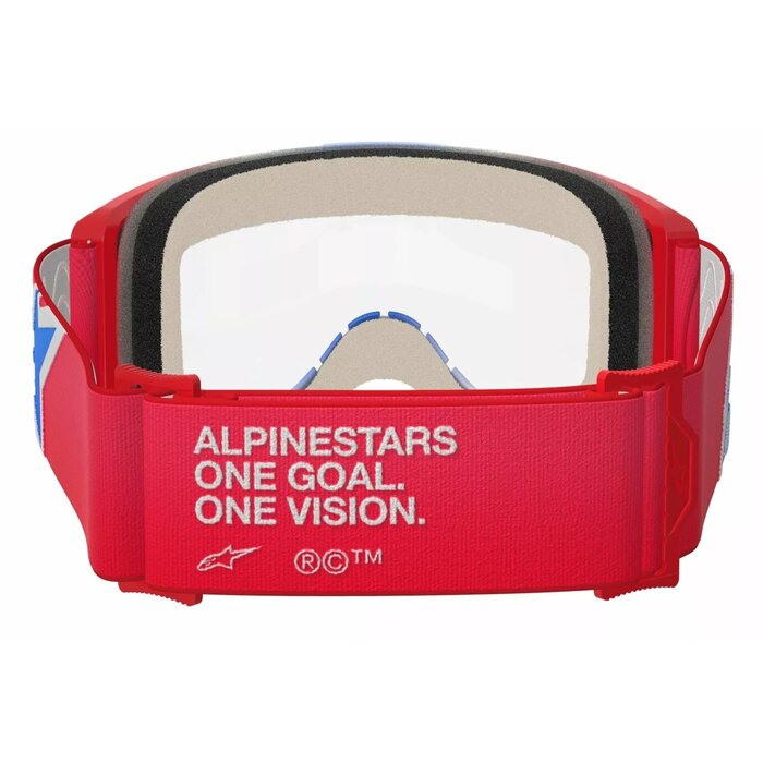 Alpinestars Vision 5 Corp - MX Morocross Brille blau rot weiss