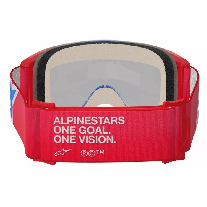 Alpinestars Vision 5 Corp - MX Morocross Brille blau rot weiss