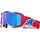 Vision 5 Corp - MX Morocross Brille blau rot weiss