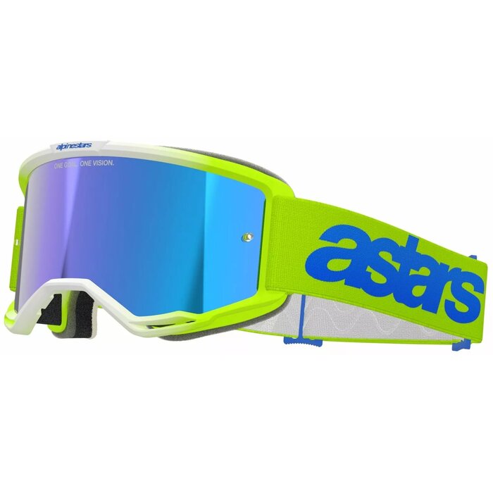 Alpinestars Vision 5 Blaze - MX Morocross Brille grün blau