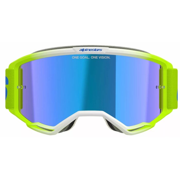 Alpinestars Vision 5 Blaze - MX Morocross Brille grün blau