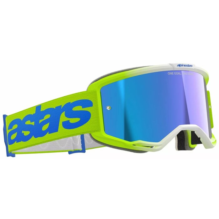Alpinestars Vision 5 Blaze - MX Morocross Brille grün blau