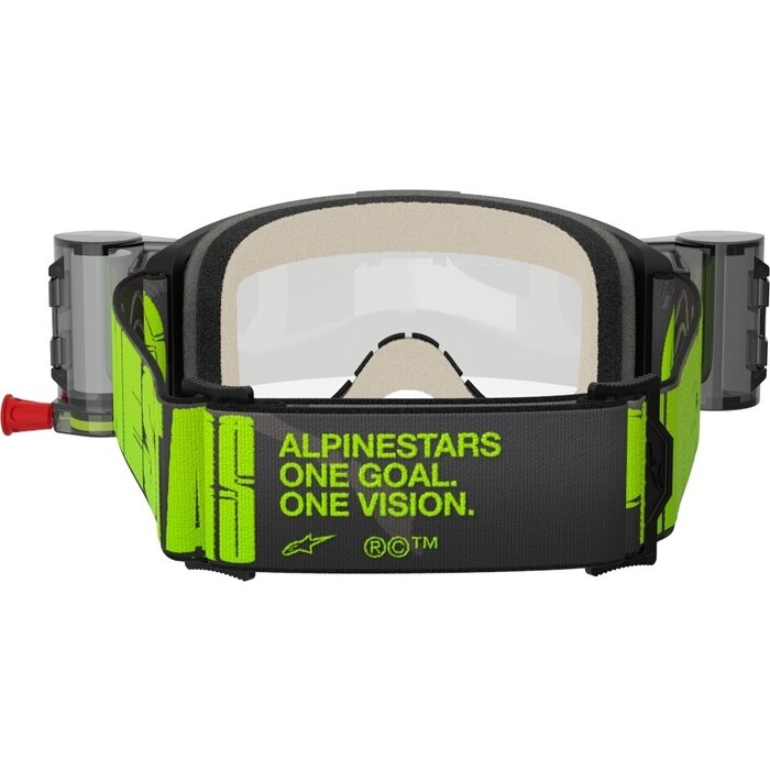 Alpinestars Vision 5 Hollow - MX Morocross Brille schwarz mit Roll-Off System