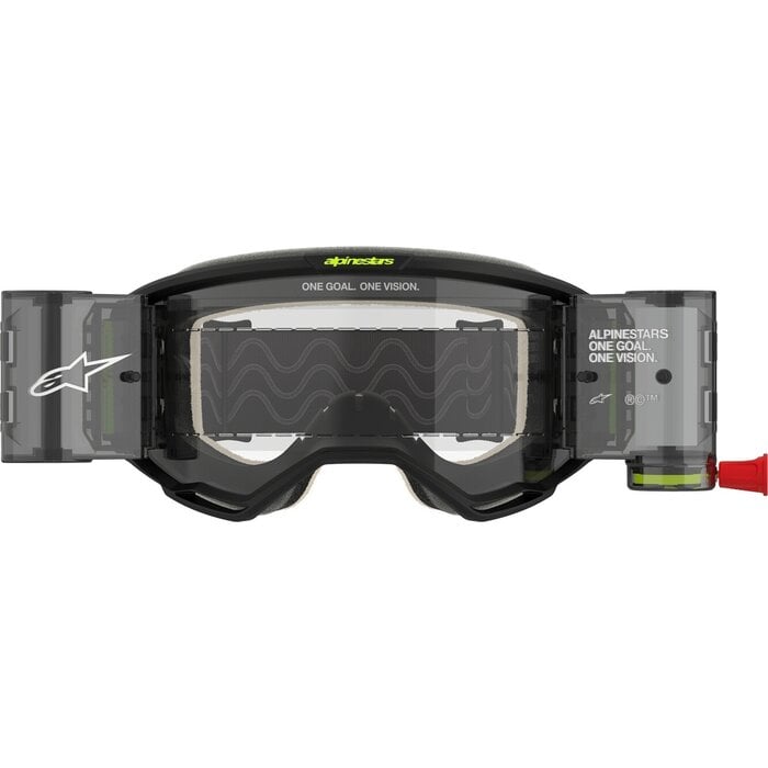 Alpinestars Vision 5 Hollow - MX Morocross Brille schwarz mit Roll-Off System