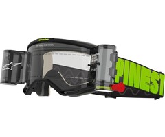 Alpinestars Vision 5 Hollow - MX Morocross Brille schwarz mit Roll-Off System