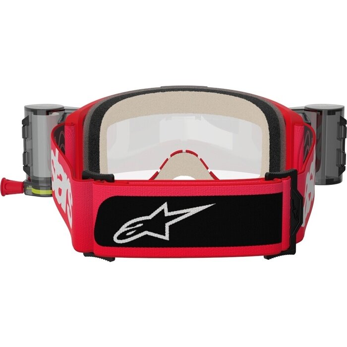 Alpinestars Vision 5 Blaze - MX Morocross Brille rot mit Roll-Off System