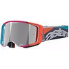 Alpinestars Supertech Stream ABS - MX Motocross Brille grau multi