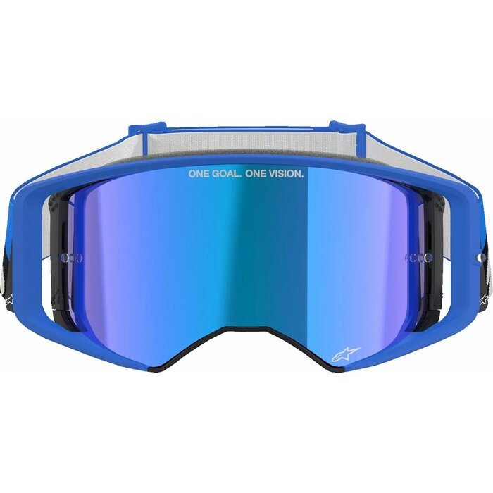Alpinestars Supertech Stream ABS - MX Motocross Brille blau