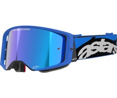 Alpinestars Supertech Stream ABS - MX Motocross Brille blau