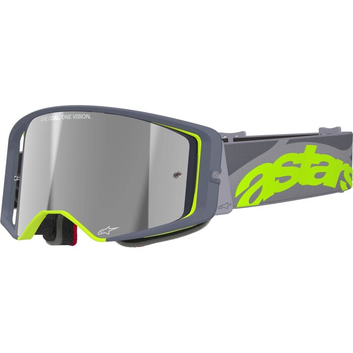 Alpinestars Supertech Stream ABS - MX Motocross Brille grau