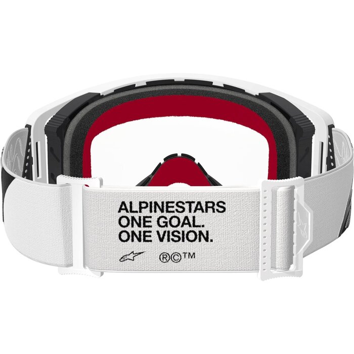 Alpinestars Supertech Corp  MX Motocross Brille weiss