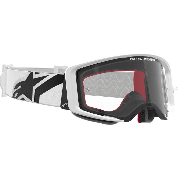 Alpinestars Supertech Corp  MX Motocross Brille weiss