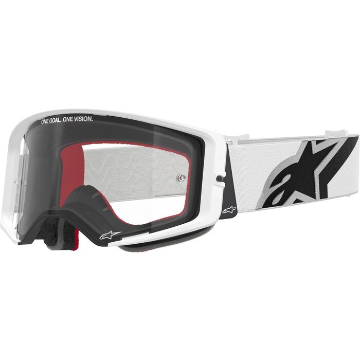 Alpinestars Supertech Corp  MX Motocross Brille weiss
