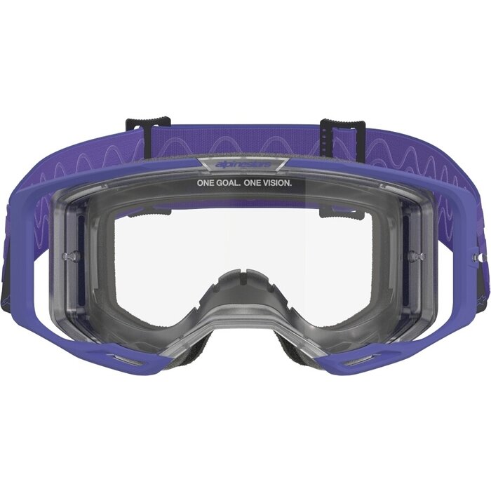 Alpinestars Vision 8 Corp Strips - MX Motocross Brille violett