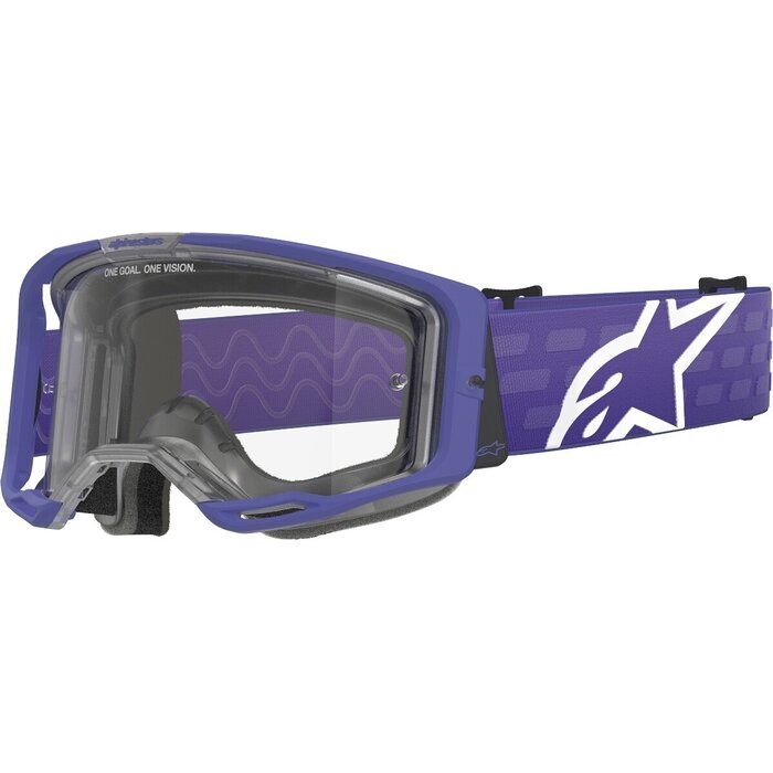 Alpinestars Vision 8 Corp Strips - MX Motocross Brille violett