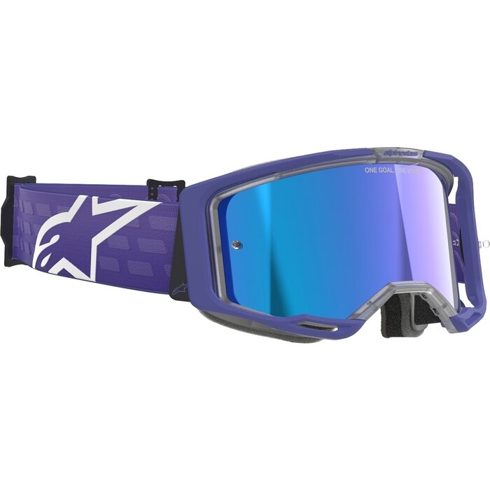 Alpinestars Vision 8 Corp Strips - MX Motocross Brille violett