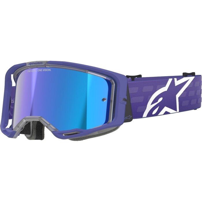 Alpinestars Vision 8 Corp Strips - MX Motocross Brille violett