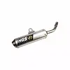 HGS Schalldämpfer Aluminium für Yamaha YZ65 Bj, 18-25