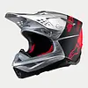 Alpinestars SM10 Supertech Motocross Helm Flood ECE silber schwarz