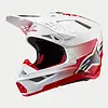 Alpinestars SM10 Supertech Motocross Helm Unite ECE rot weiß glänzend
