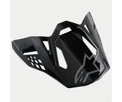 Alpinestars Supertech M8 Helmschild Radium schwarz grau