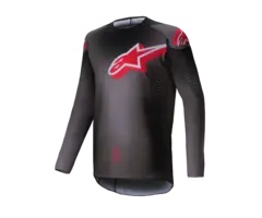 Alpinestars Jersey Supertech Lipan Trikot rauch hellrot