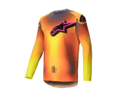 Alpinestars Jersey Supertech Lipan Trikot gelb rosa