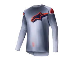 Alpinestars Jersey Supertech Lipan Trikot Grau Orange Fluo
