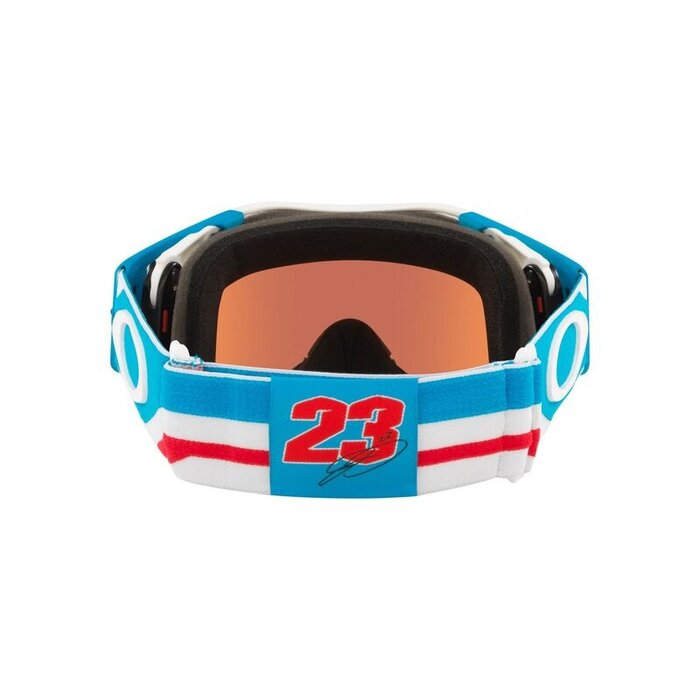 Oakley OAKLEY Airbrake MX Goggle - Chase Sexton Signatur Prizm MX Sapphire Linse weiß